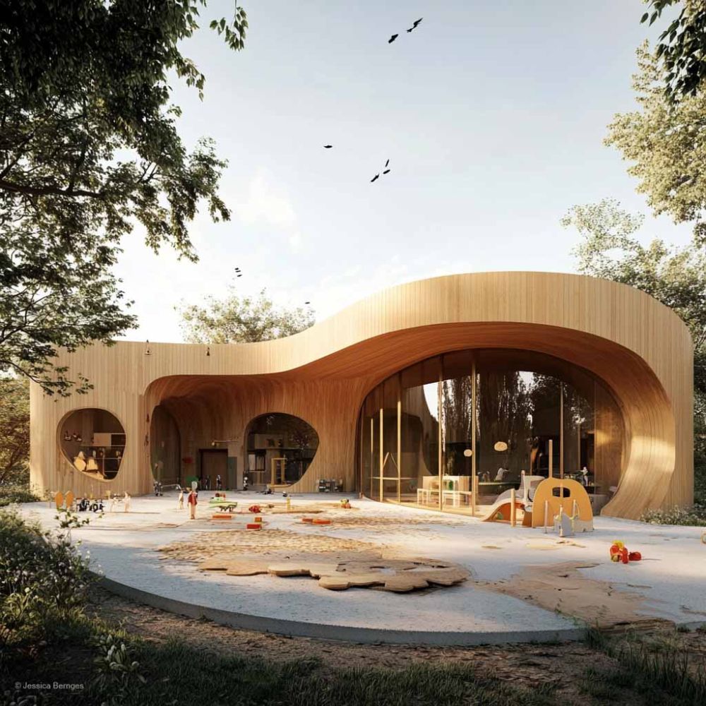 Aussenansicht_eines_architektonisch_modern_gestalteten_Kindergartens_v6