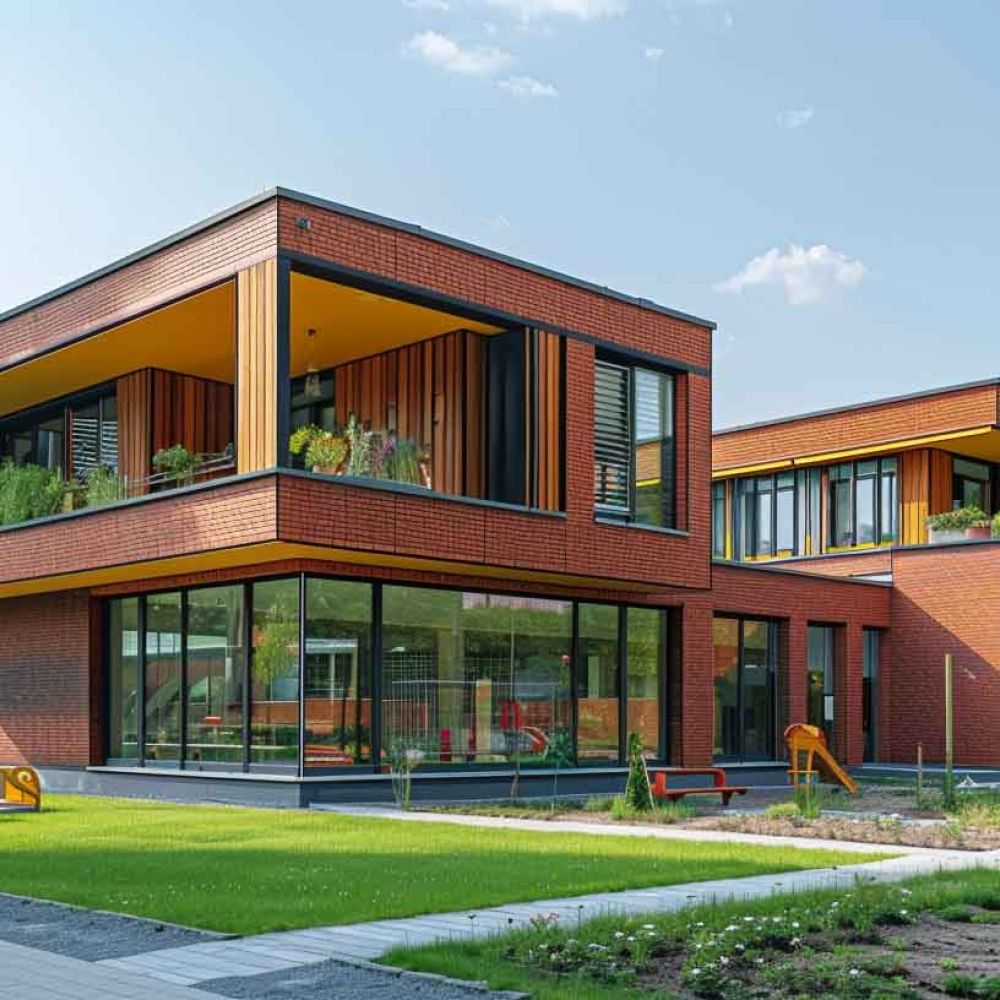 Aussenansicht_eines_architektonisch_modern_gestalteten_Kindergartens_v2