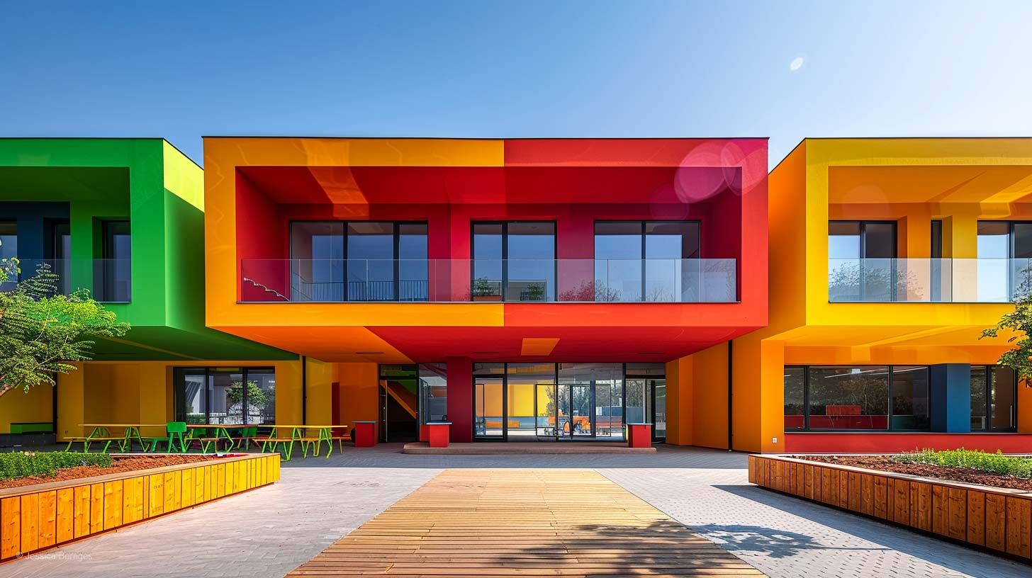 Aussenansicht_eines_architektonisch_modern_gestalteten_Kindergartens_v3